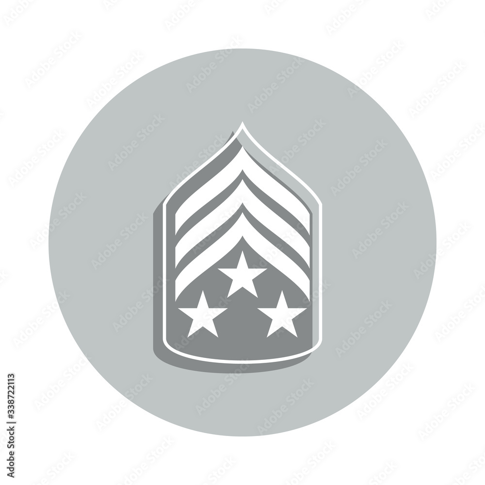 military epaulettes badge icon. Simple glyph, flat vector of army icons for ui and ux, website or mobile application military epaulettes badge icon. Simple glyph, flat vector of army icons for ui and ux, website or mobile application