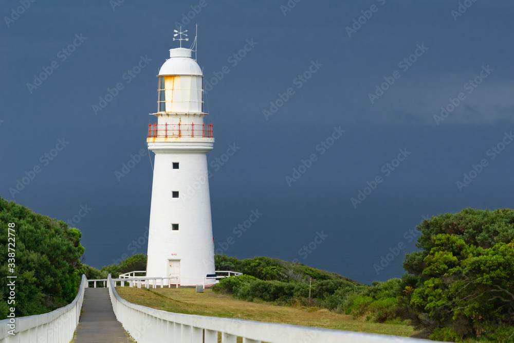Cape Otway historic lighthouse.