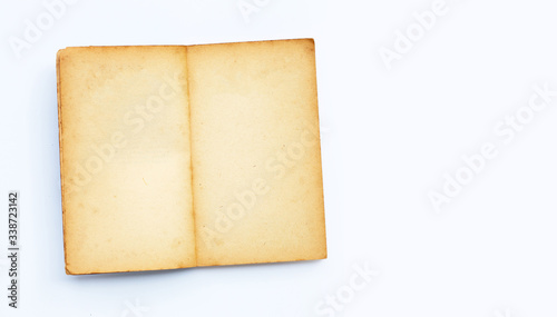 Old brown paper  texture background.