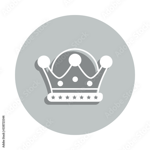 crown diadem badge icon. Simple glyph, flat vector of Miscellaneous icons for ui and ux, website or mobile application