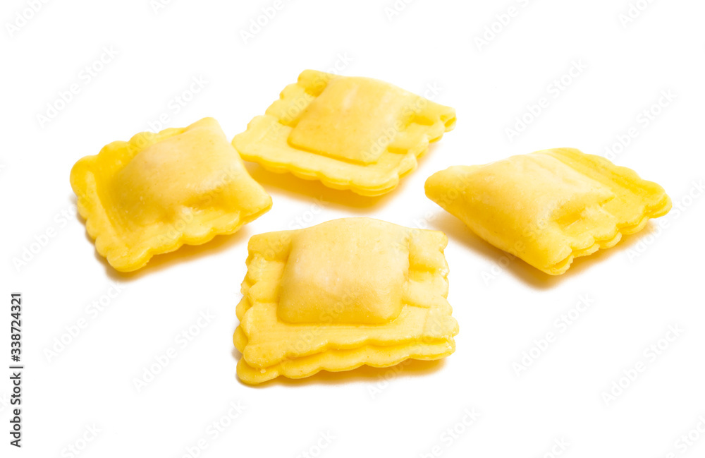 italian ravioli isolated italian ravioli isolated