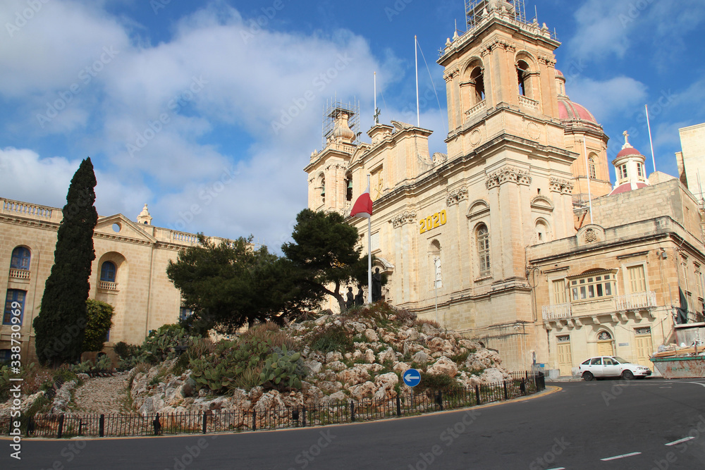 st laurent church in vittoriosa in malta st laurent church in vittoriosa in malta