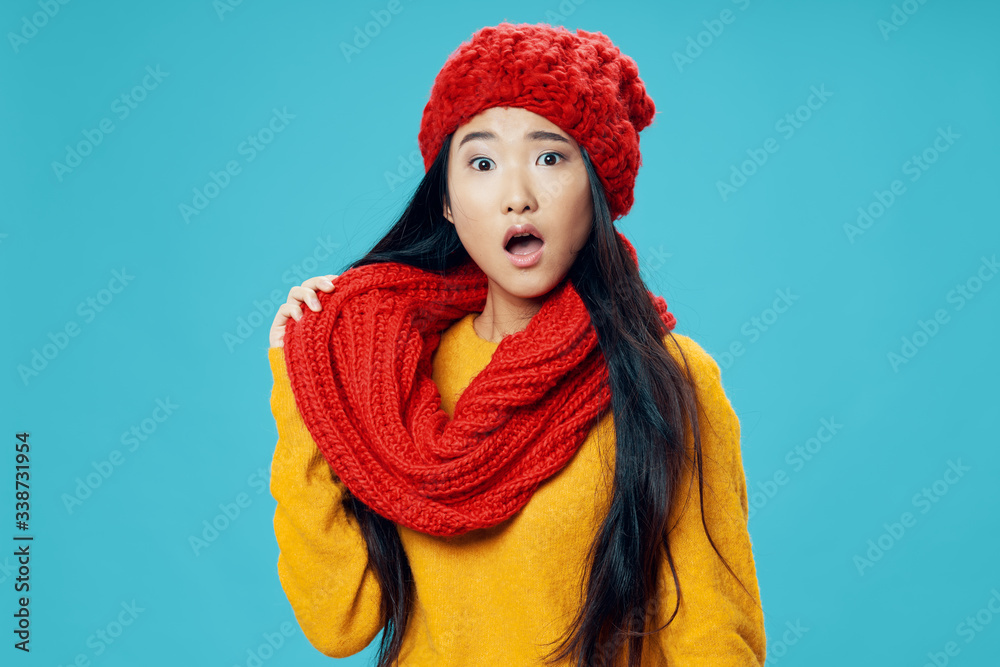 girl in winter clothes girl in winter clothes