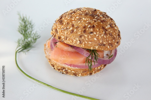 Salmon Sandwich photo