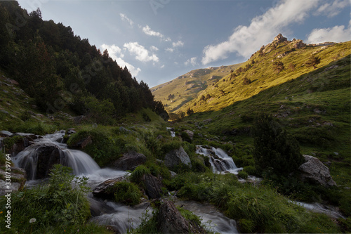 mountain river in the mountains