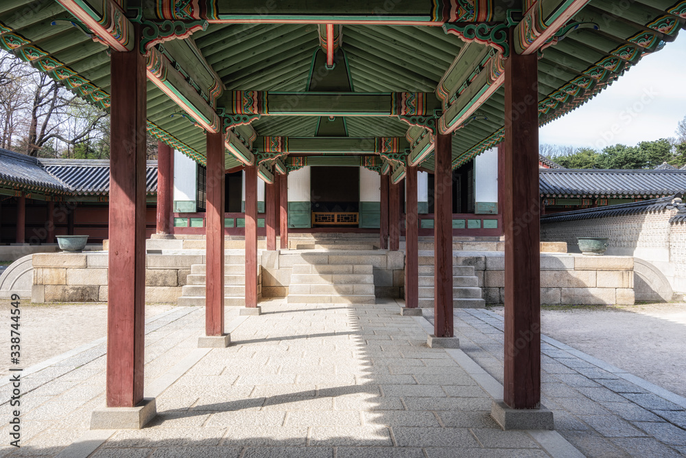 huijeongdang hall in changdeokgung