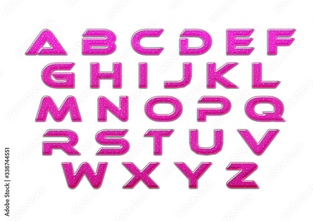 Buchstaben, Alphabet, 3D Buchstaben, Alphabet, 3D