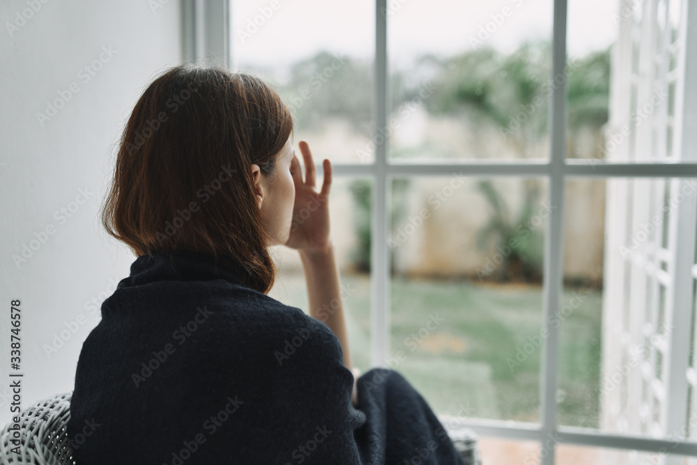 Fototapeta premium young woman talking on the phone