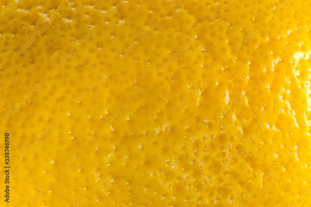 Lemon peel macro close up Lemon peel macro close up