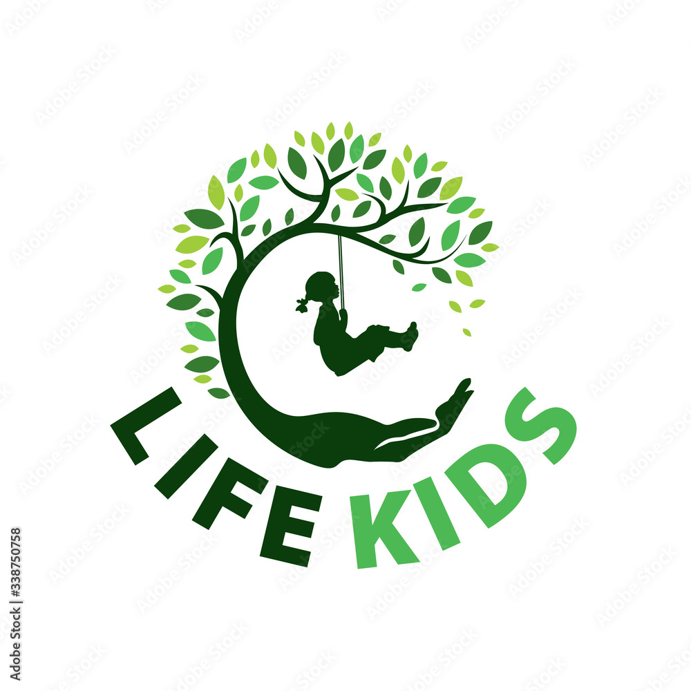 family logo tree people illustration design family logo tree people illustration design