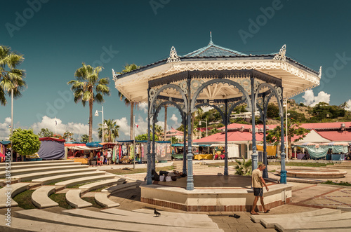 Le kiosque de Marigot à Saint-Martin photo