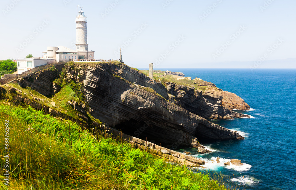 Cabo Mayor Lighthouse of Santdander. Cantabria. Spain Cabo Mayor Lighthouse of Santdander. Cantabria. Spain