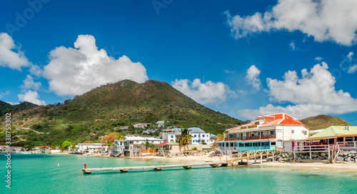 La baie de Grand Case à Saint-Martin
