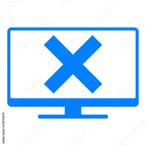 Kreuzung und Monitor