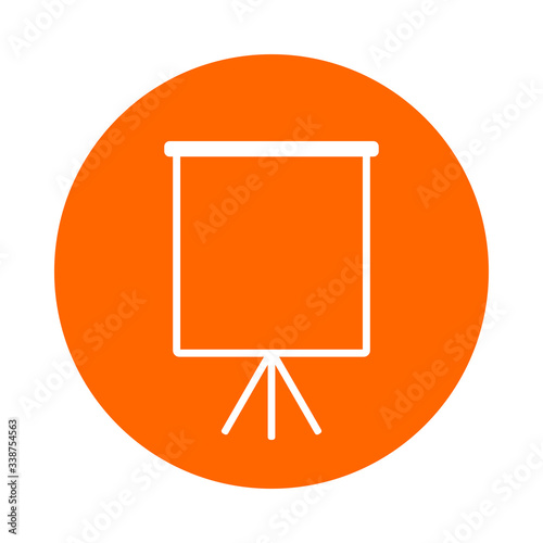 Flipchart und Kreis