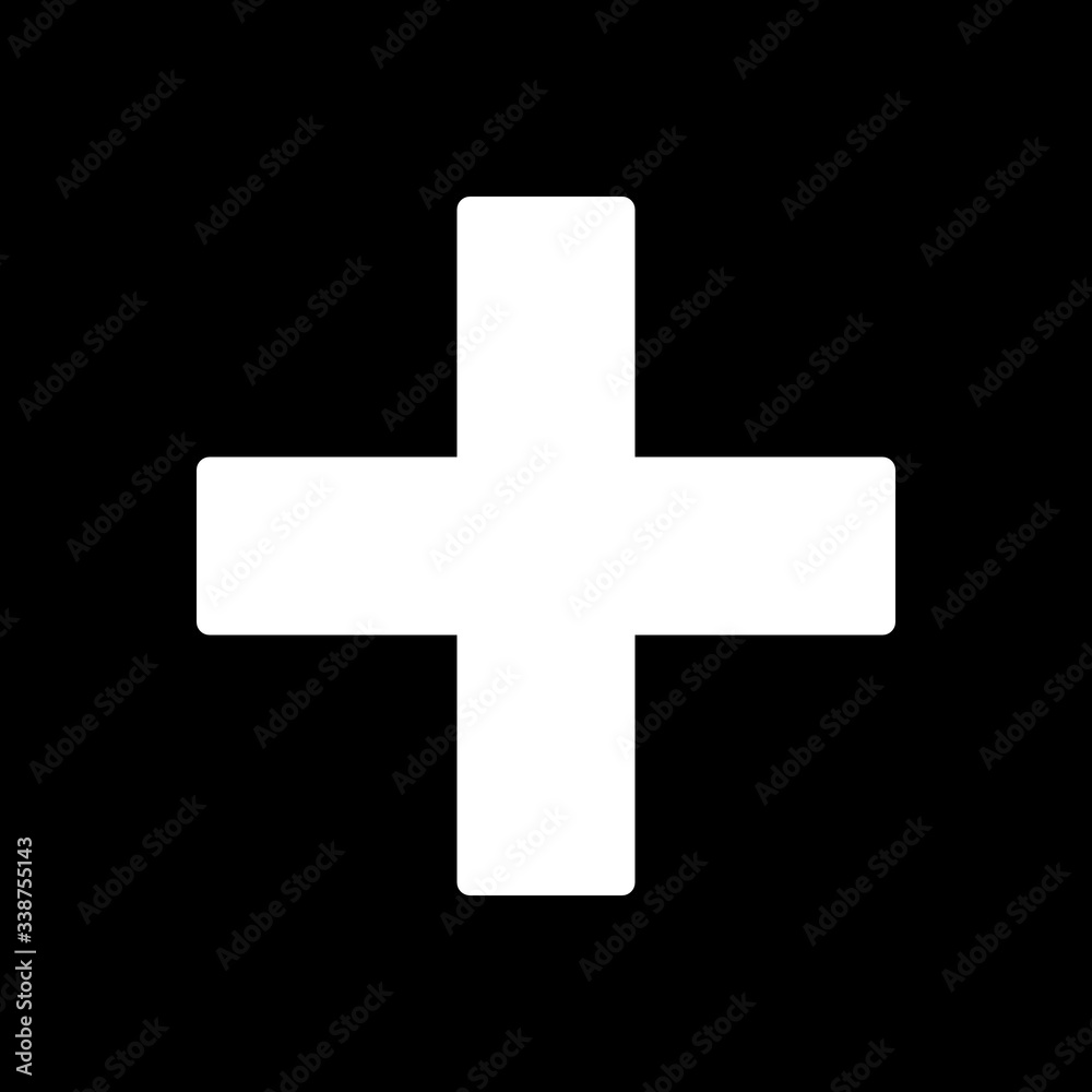 Obraz premium Plus und Hintergrund