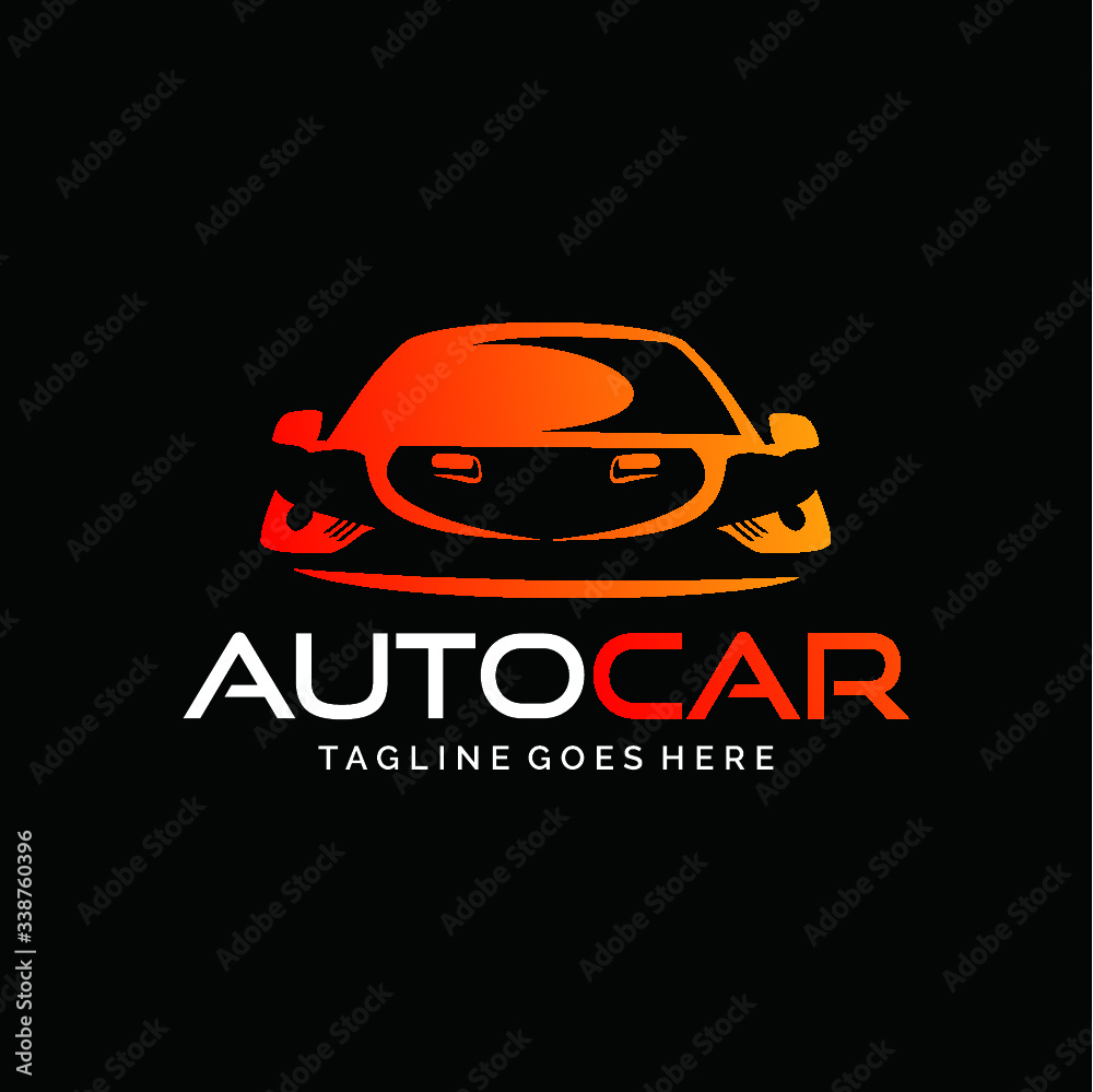 auto car logo design inspiration, Design element for logo, poster, card, banner, emblem, t shirt. Vector illustration