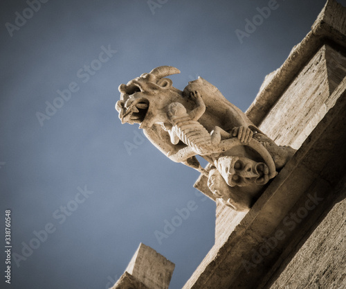 Naklejka Gothic gargoyle