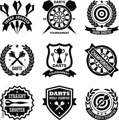 Darts Badges