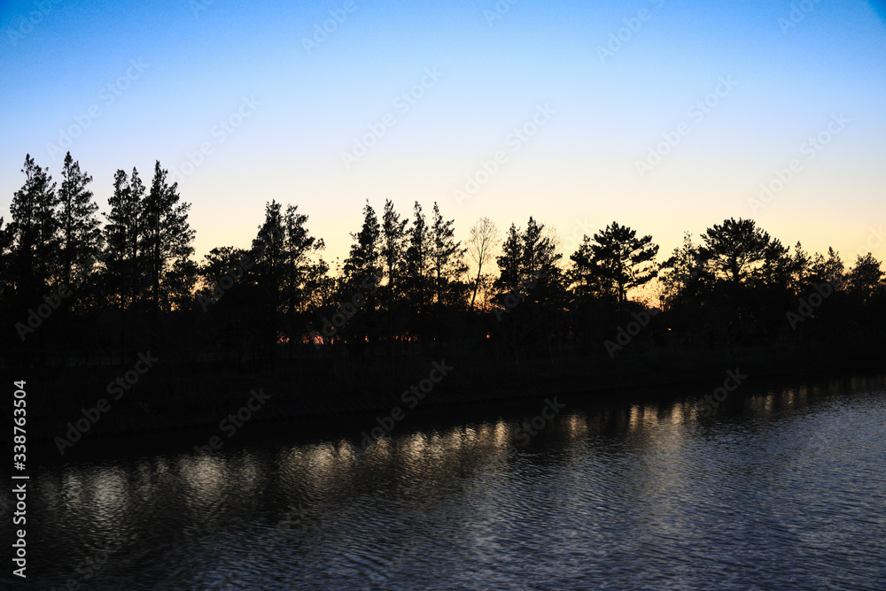 夕日 夕日