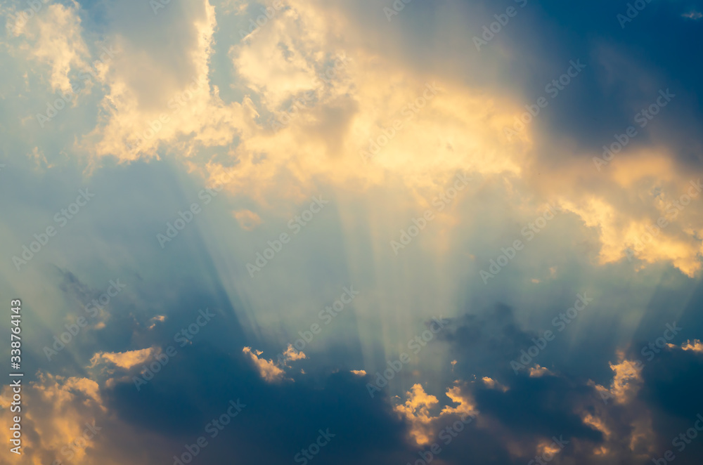 Colorful and dramatic sunset sky scene. Colorful and dramatic sunset sky scene.