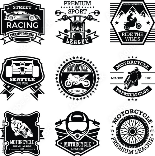 Motor Sport Badges