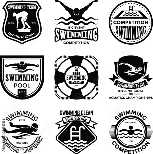 Swimming Badges