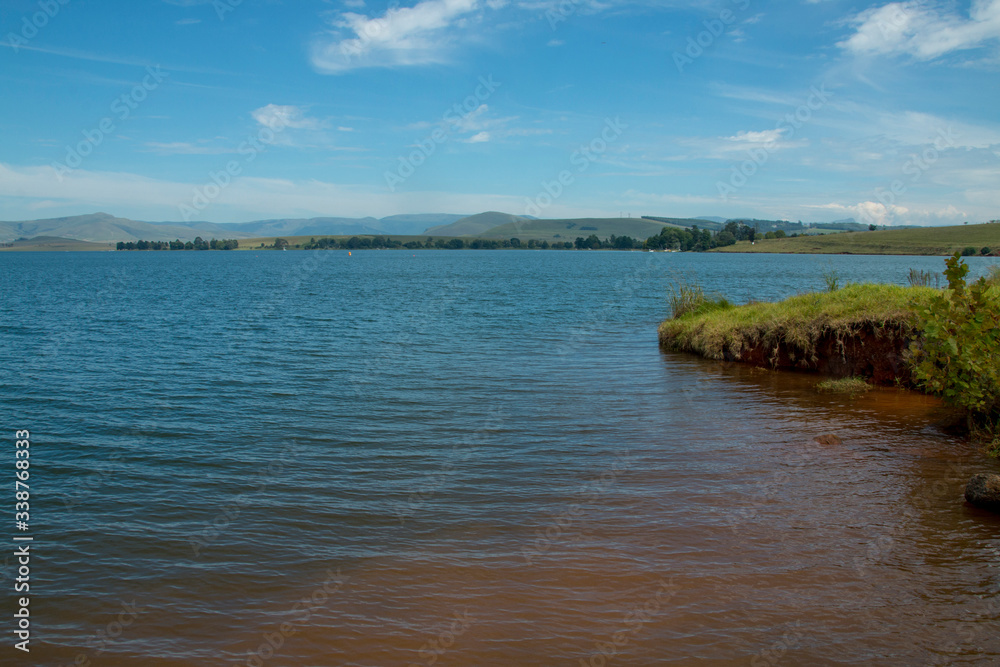 Extensive Blue Water in the Vast Midmar Dam Extensive Blue Water in the Vast Midmar Dam