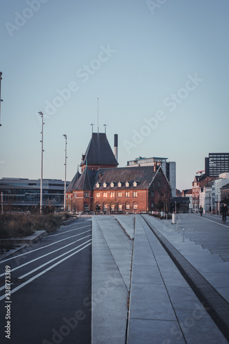 Aarhus city at morning
