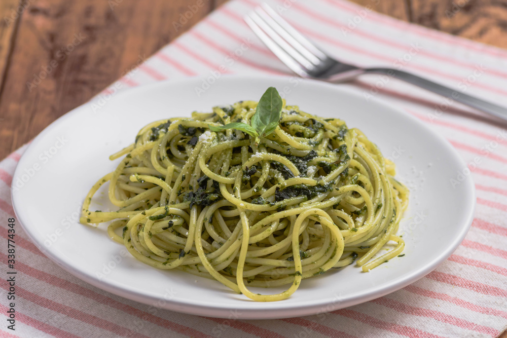 バジルスパゲッティ