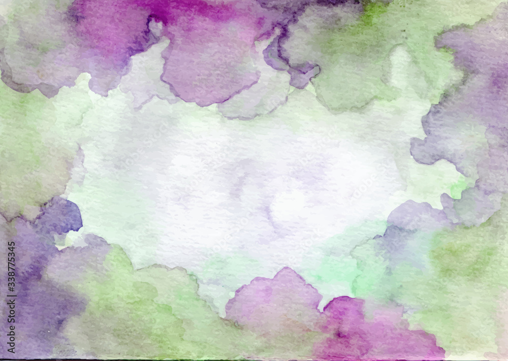 green purple abstract watercolor texture background