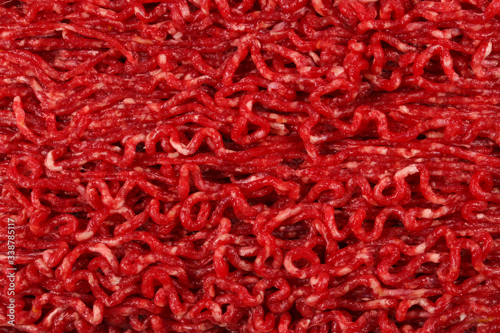 Chopped meat isolated on white background. Chopped meat isolated on white background.
