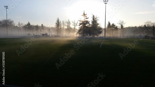 Bild auf Leinwand Morning fog