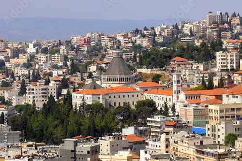 View from the hill to Nazareth