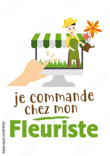 Fleuriste, achat en ligne
