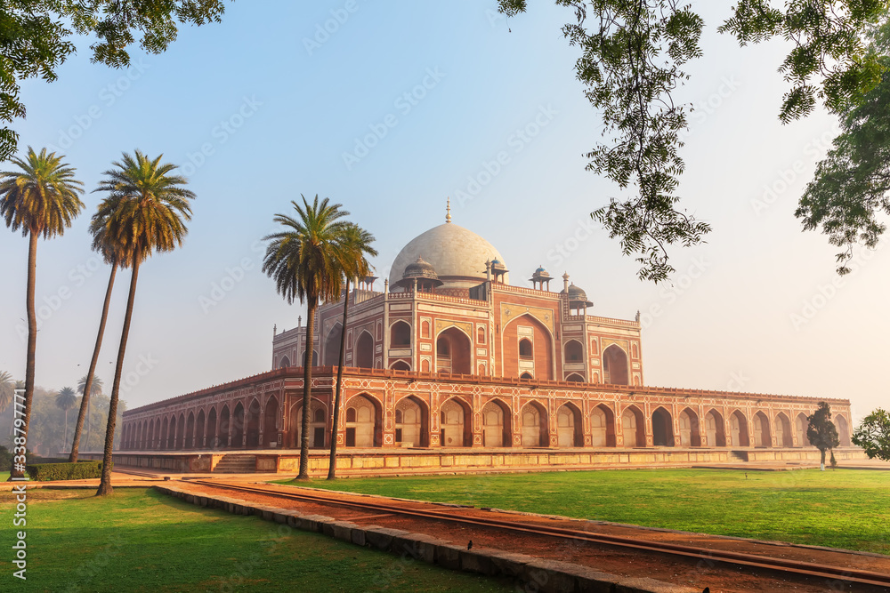 Humayun's Tomb main view, New Delhi, India