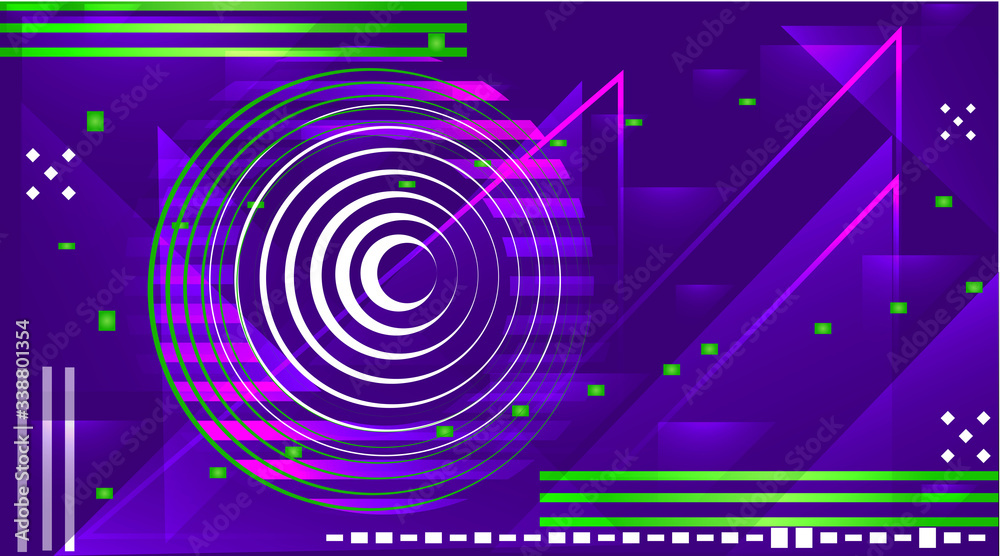 Abstract geometric background, trendy decoration for web and print. Creative shiny futuristic motion template, Abstract geometric background, trendy decoration for web and print. Creative shiny futuristic motion template,