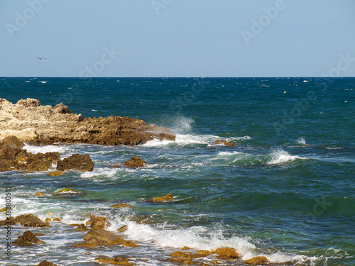 Black sea in summer 
