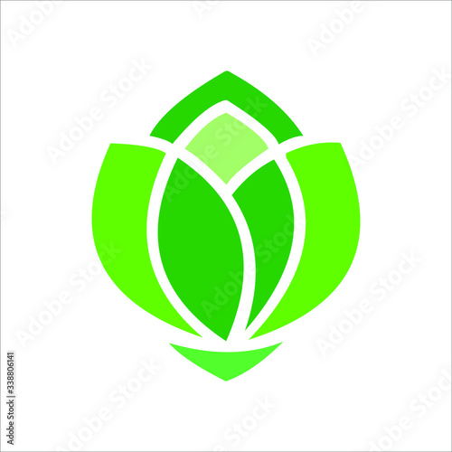 Biodegradable recyclable plastic free package icon. Vector bio recyclable degradable label logo template