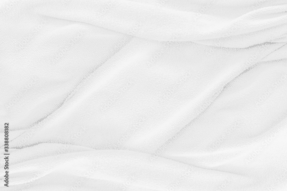 Abstract soft white cloth texture background