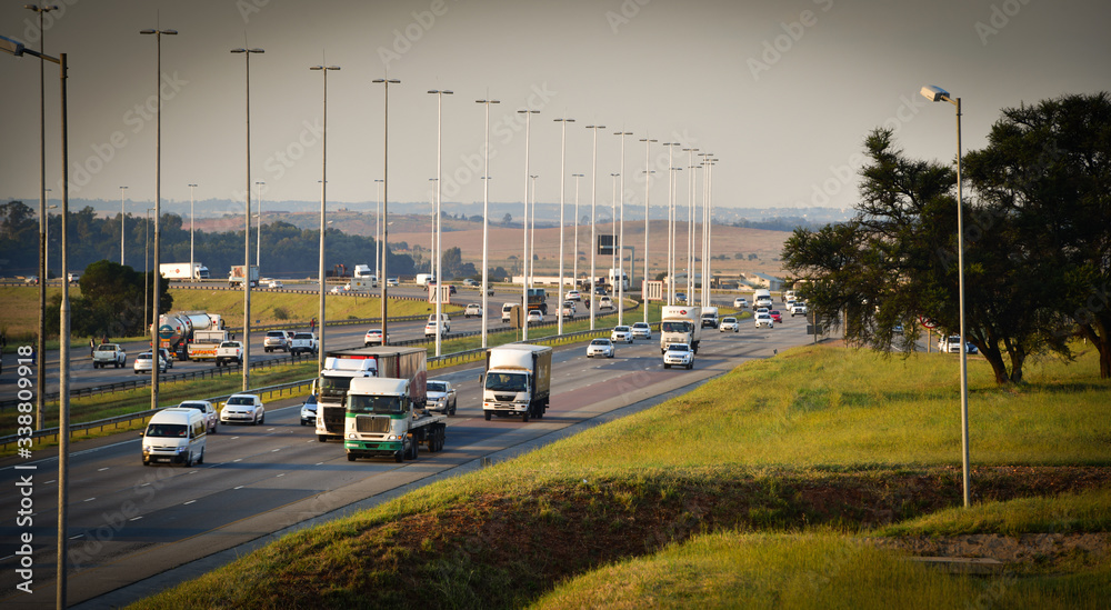 Naklejka premium Africa economy, 