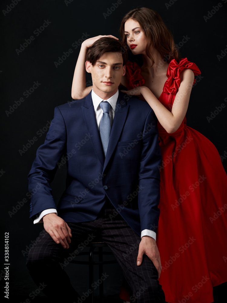 portrait of a young couple portrait of a young couple