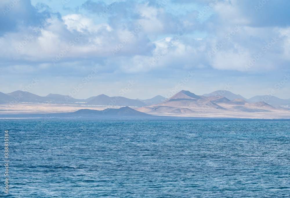Seascape on island Lanzarote, Canary Islands Seascape on island Lanzarote, Canary Islands