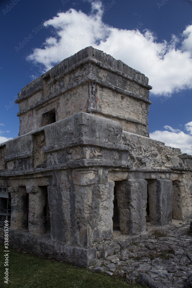 the ancient ruins of Tulum