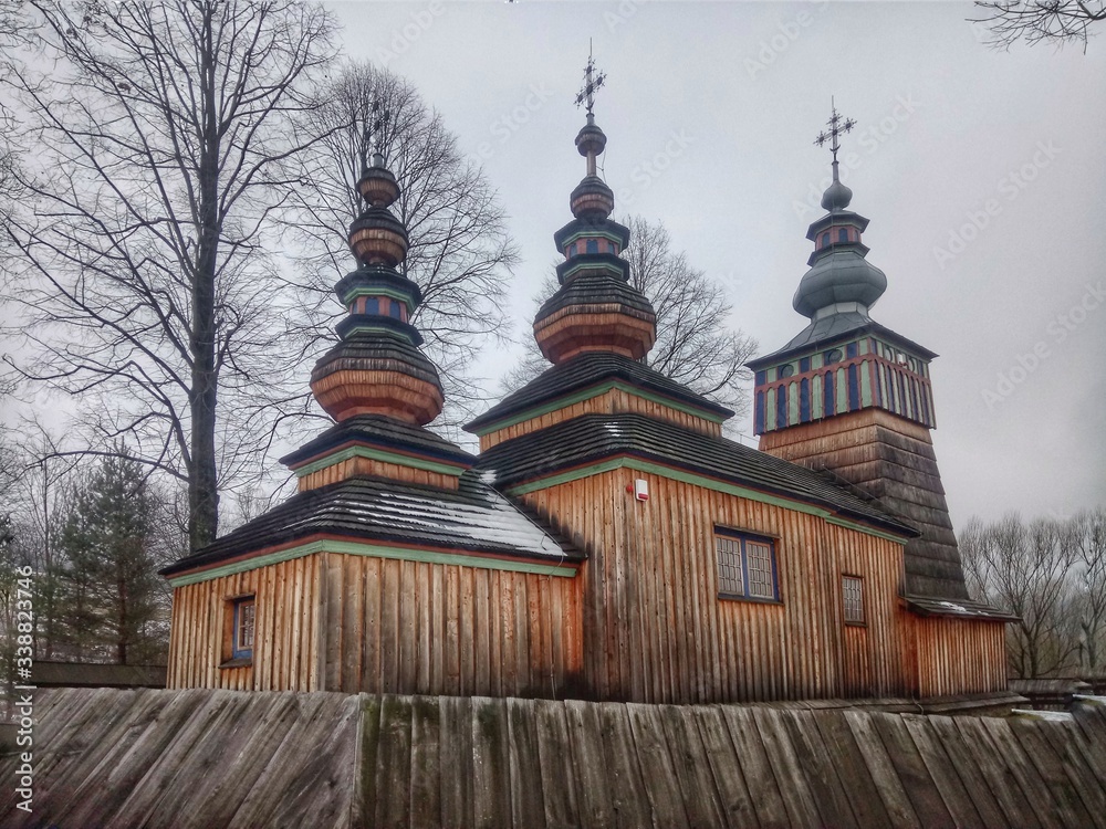 old wooden church, swiadkowa mala