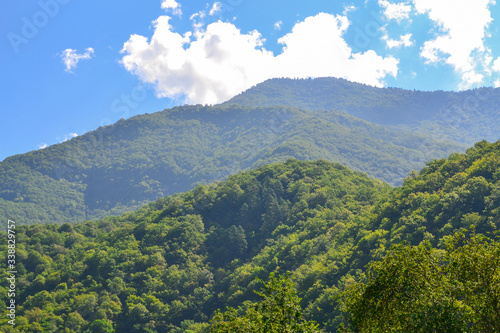 Landscape Of Abkhazia. Mountains and forests © Венера Канюшева