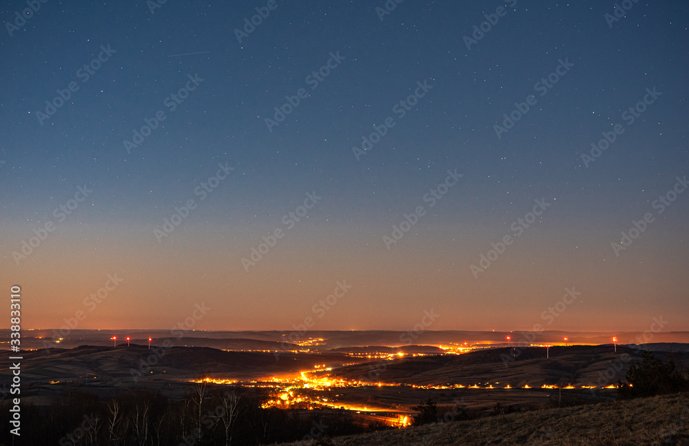 noc, niebo, sundown, iskra, woda, gród, krajobraz, księzyc, chmura, atramentowy, słońce, gwiazda, blękit, charakter, morski, jezior, wschody, wieczorny, horyzont, miejsce, góra, aurora borealis, gwiaz