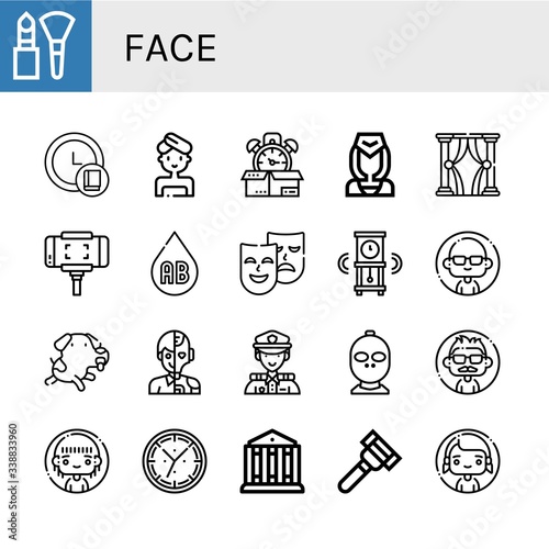 face icon set