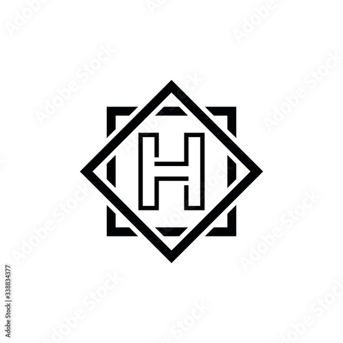 Free Download HH H letter logo design icone - GFXLoad
