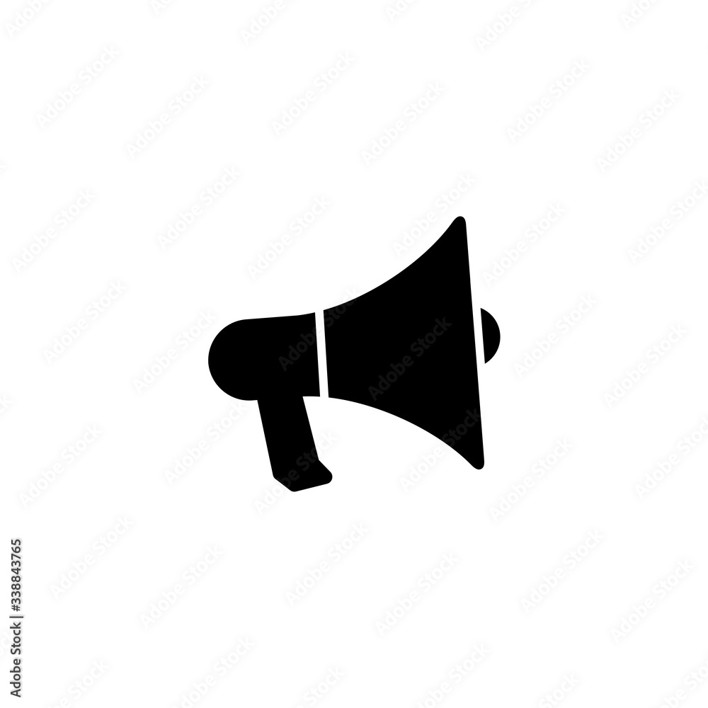 megaphone icon, megaphone sign and symbol vector design megaphone icon, megaphone sign and symbol vector design